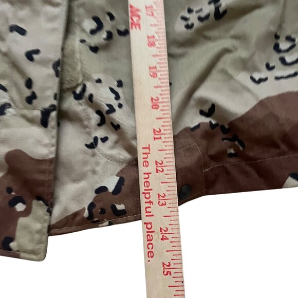 Military Desert Camouflage Vest  PASGT Small  Light Industries  Cotton Nylon - Picture 7 of 10